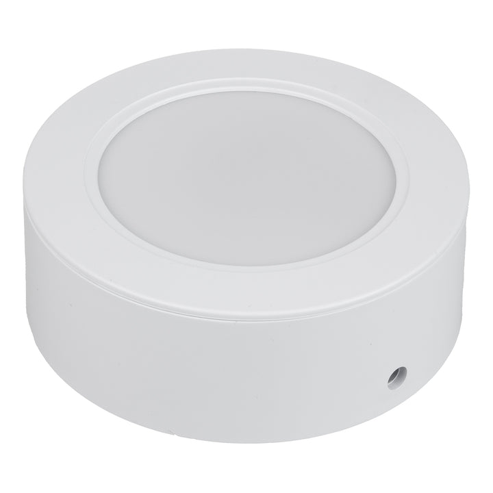 Cornice Telaio Maclean, per pannello LED 9W, rotondo, 120*38mm, MCE376 R