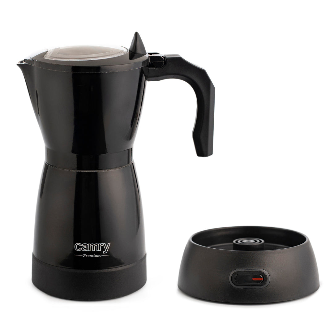 Moka Camry CR 4415B Macchina da caffè elettrica da 300 ml per 6 tazze di espresso