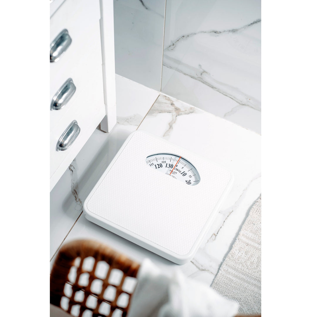 Bilancia pesapersone meccanica Adler AD 8179 bianco