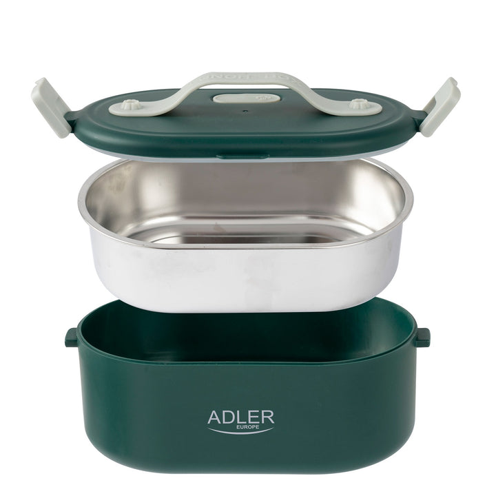 Contenitore riscaldabile per alimenti da 0,8 litri Adler AD 4505 verde