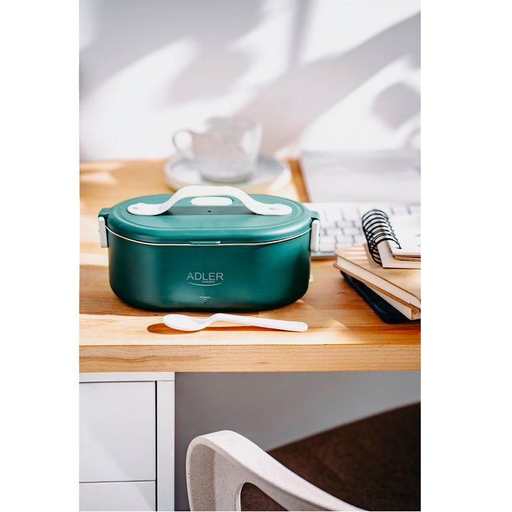Contenitore riscaldabile per alimenti da 0,8 litri Adler AD 4505 verde