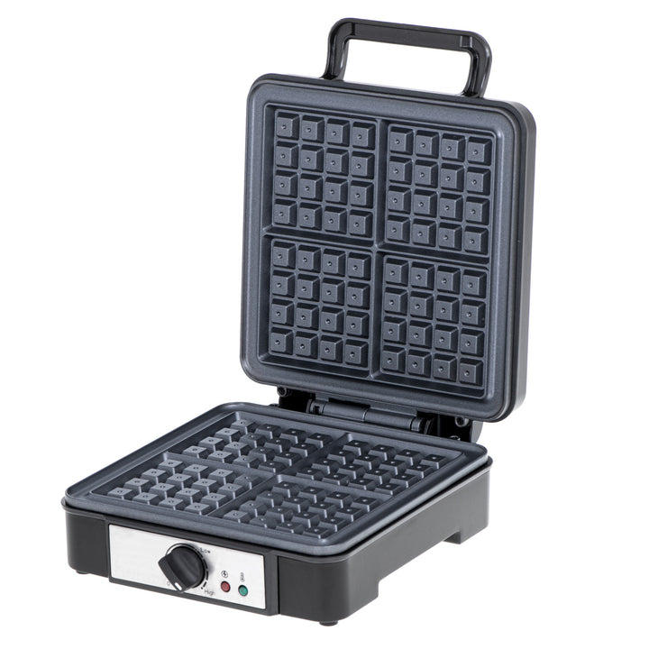 Macchina per waffle Adler, per 4 waffle, controllo della temperatura, 1800W, AD 3049