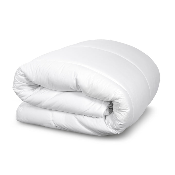 Medicline Piumino 4-Seasons All-Season Copriletto in silicone Coperta antiallergica in microfibra (140 x 200 cm, bianco)