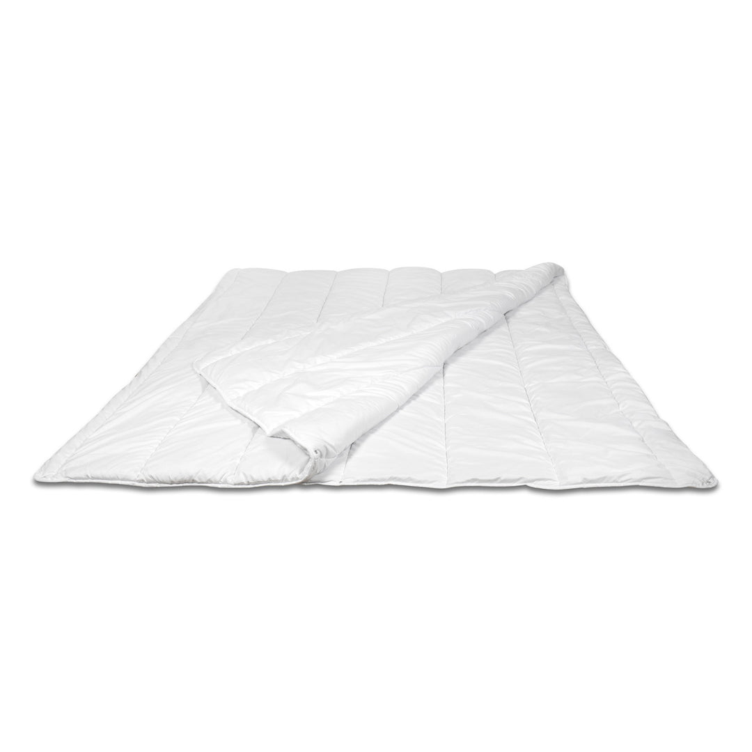 Medicline Piumino 4-Seasons All-Season Copriletto in silicone Coperta antiallergica in microfibra (200 x 220 cm, bianco)