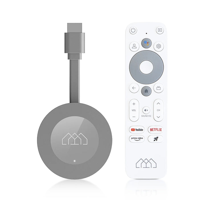 Riproduttore Chromecast Smart TV multimediale Homatics, 4K, Google TV, 2GB RAM, Dongle G GTV