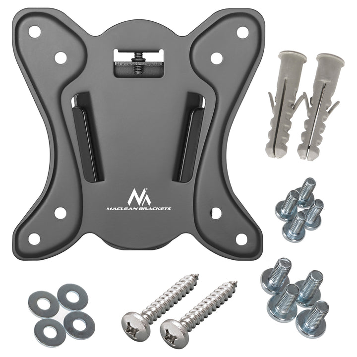 Supporto TV Maclean, max VESA 100x100, 13-27", 25 kg, MC-715A