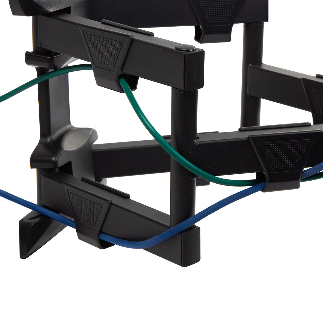 Supporto Maclean per TV o monitor, max VESA 600x400, piatto, distanza dalla parete 41-475 mm, 37-80", 50 kg, nero, MC-832A