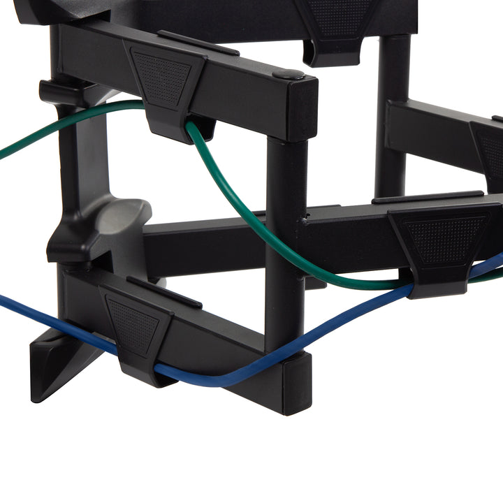 Supporto Maclean per TV o monitor, max VESA 600x400, piatto, distanza dalla parete 41-475 mm, 37-80", 50 kg, nero, MC-832A
