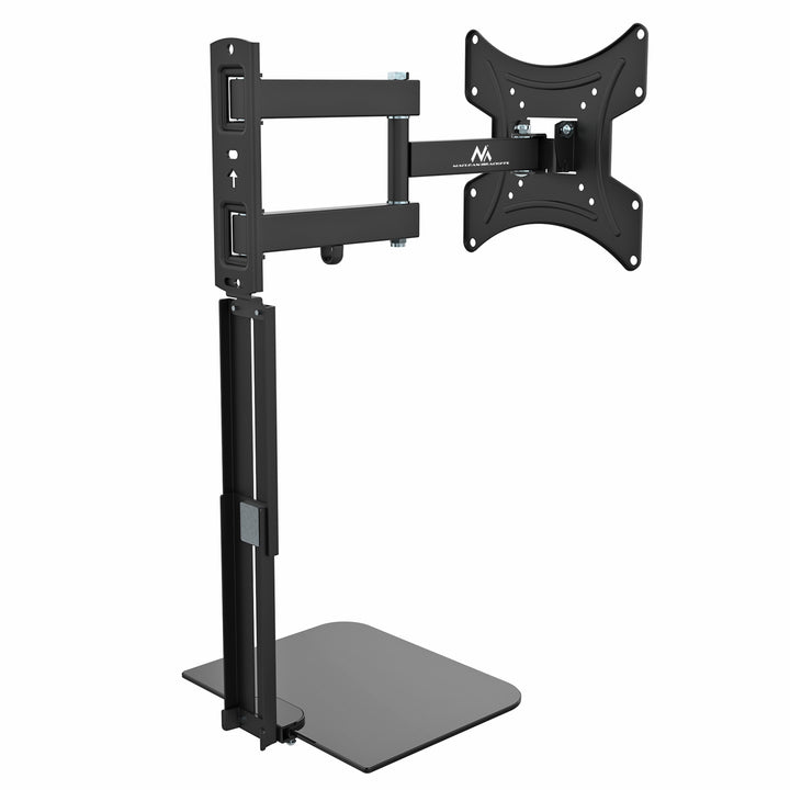 Supporto TV Maclean con ripiano  in vetro DVD, vesa 200x200 , 23"-43", 25kg, MC-771A
