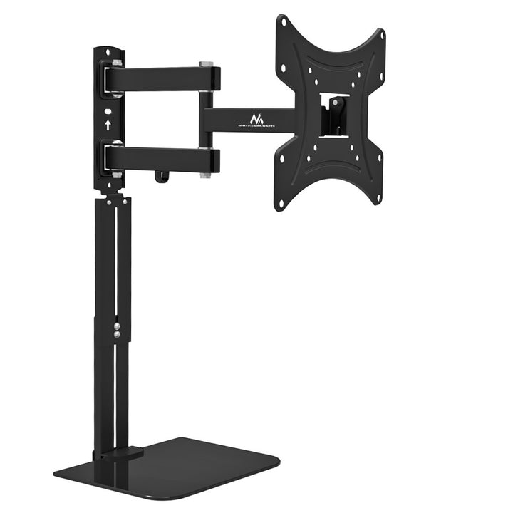 Supporto TV Maclean con ripiano  in vetro DVD, vesa 200x200 , 23"-43", 25kg, MC-771A