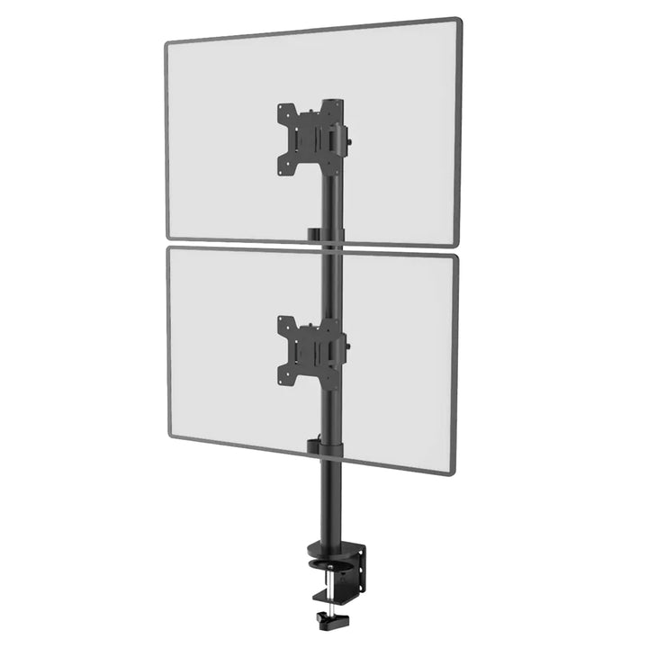 Supporto per due monitor Maclean, max VESA 100x100, 13-27", 9 kg, MC-966