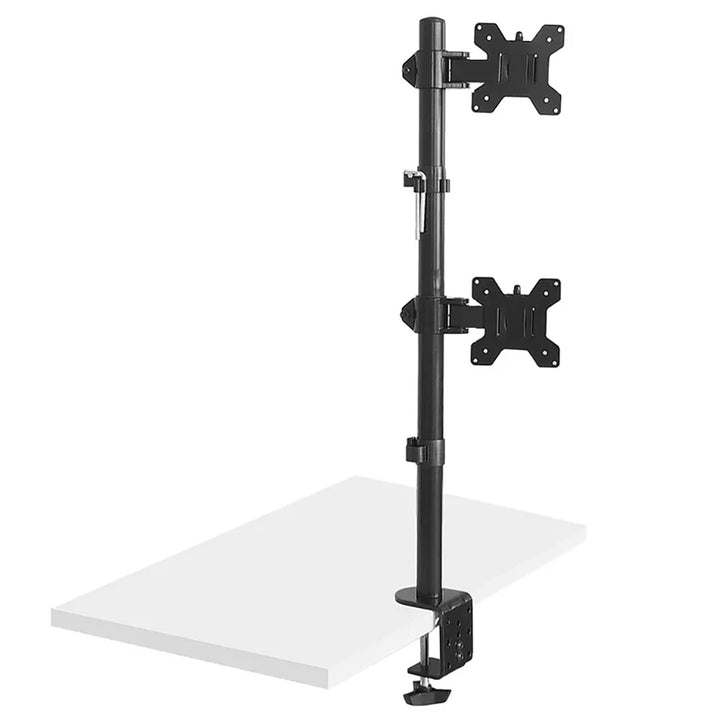 Supporto per due monitor Maclean, max VESA 100x100, 13-27", 9 kg, MC-966