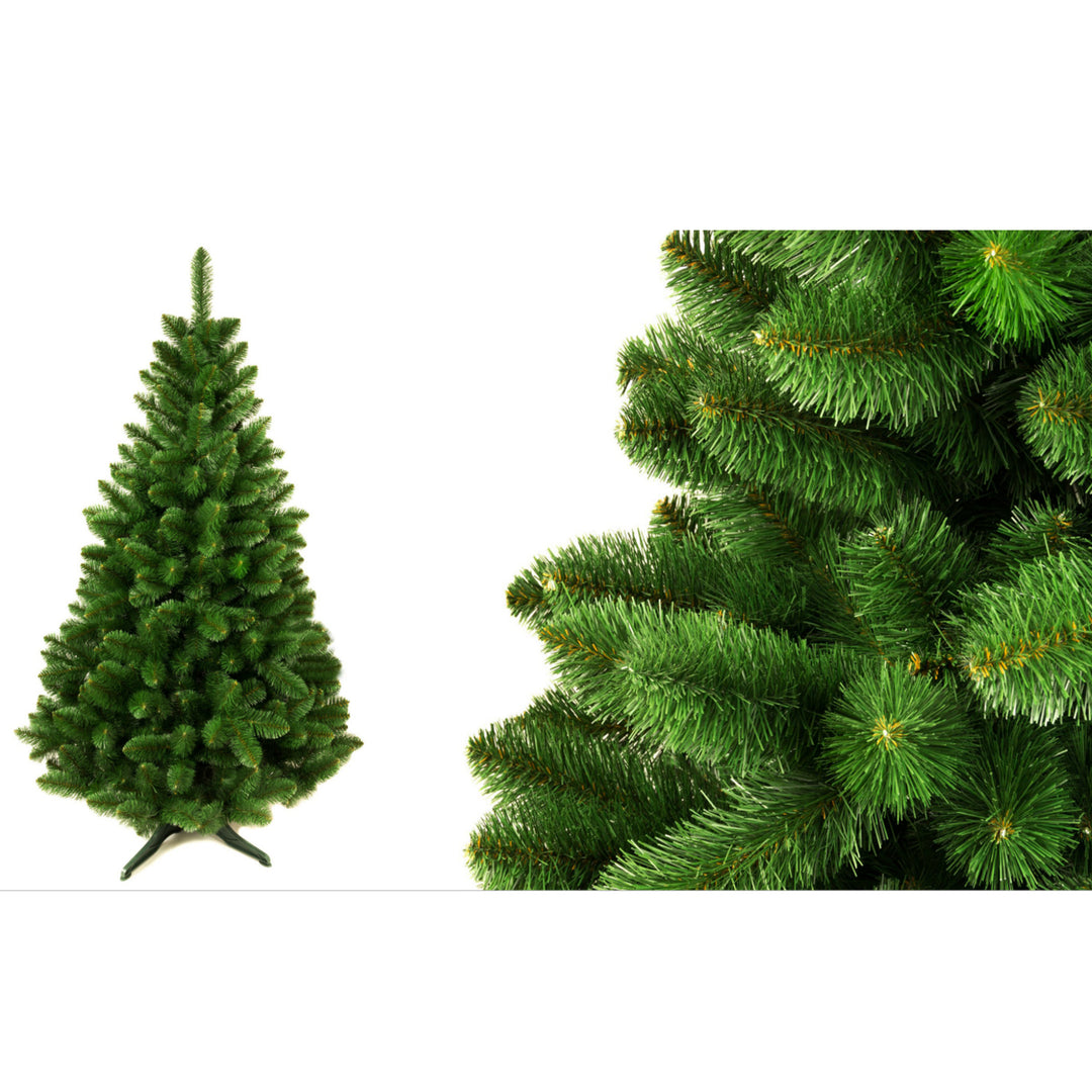 Albero di Natale artificiale Damich, pino delux, supporto, 160 cm
