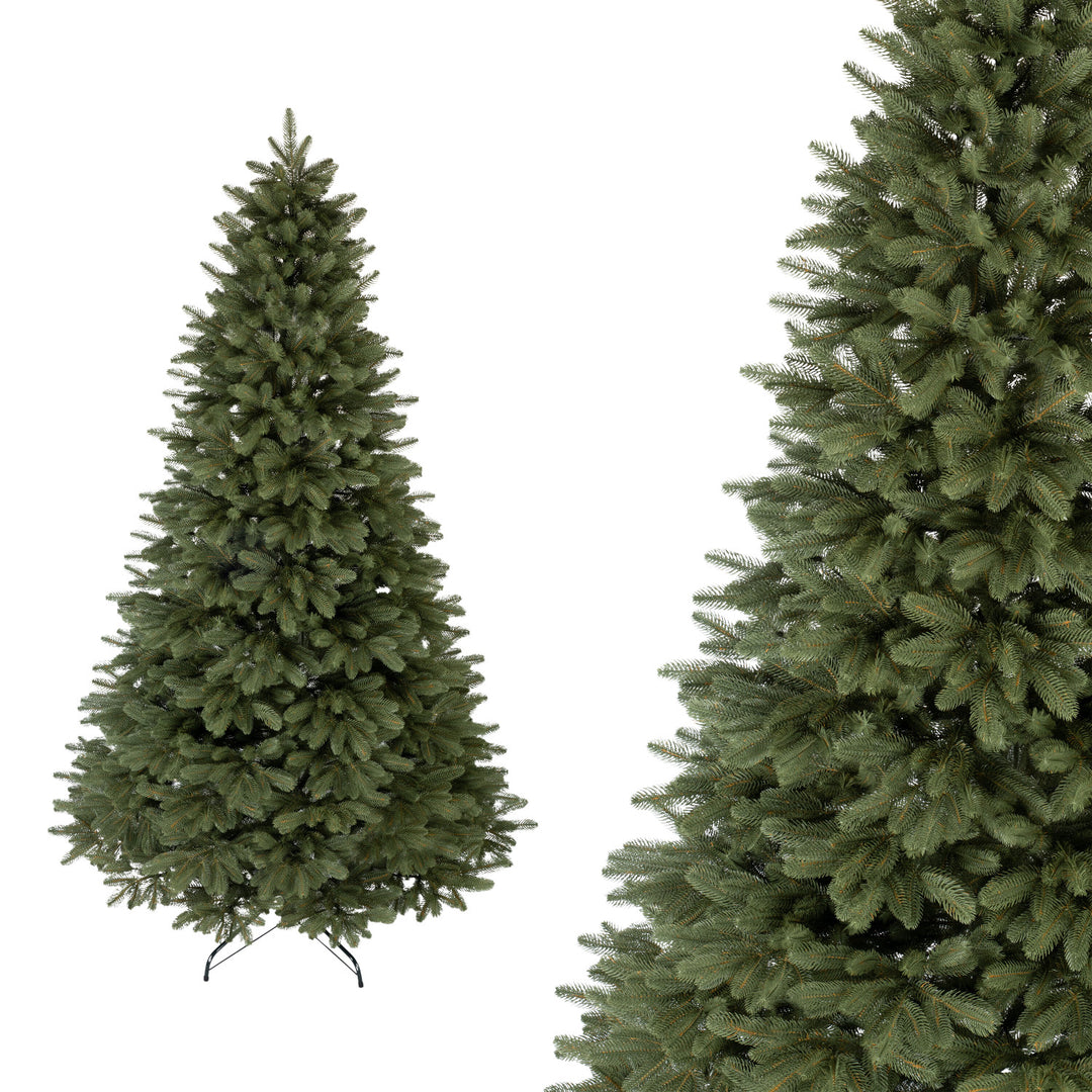Albero di Natale artificiale Novatom, Abete canadese, PE + PVC, 180 cm, JKM180