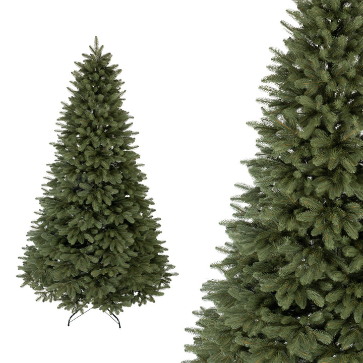 Albero di Natale artificiale Novatom, Abete canadese, PE + PVC, 180 cm, JKM180