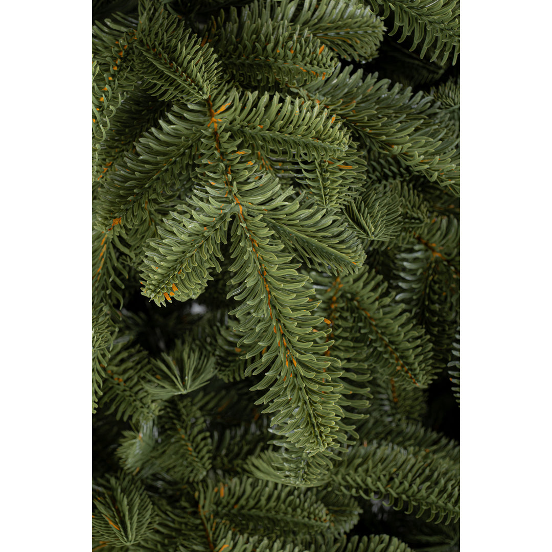 Albero di Natale artificiale Abate Snaptree Nordmann Fir, rami in polietilene (PE) di alta qualità - rami in TRE lunghezze (220 cm)