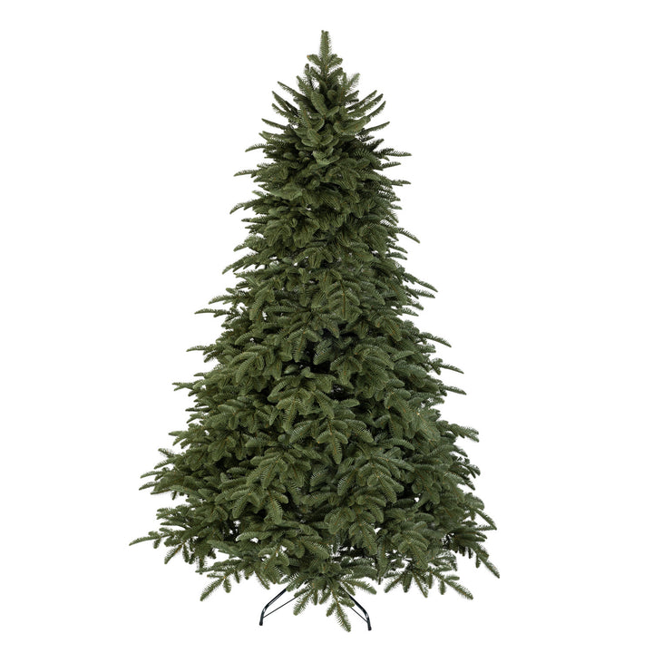 Albero di Natale artificiale Abate Snaptree Nordmann rami in polietilene (PE) di alta qualità - rami in TRE lunghezze (180 cm)