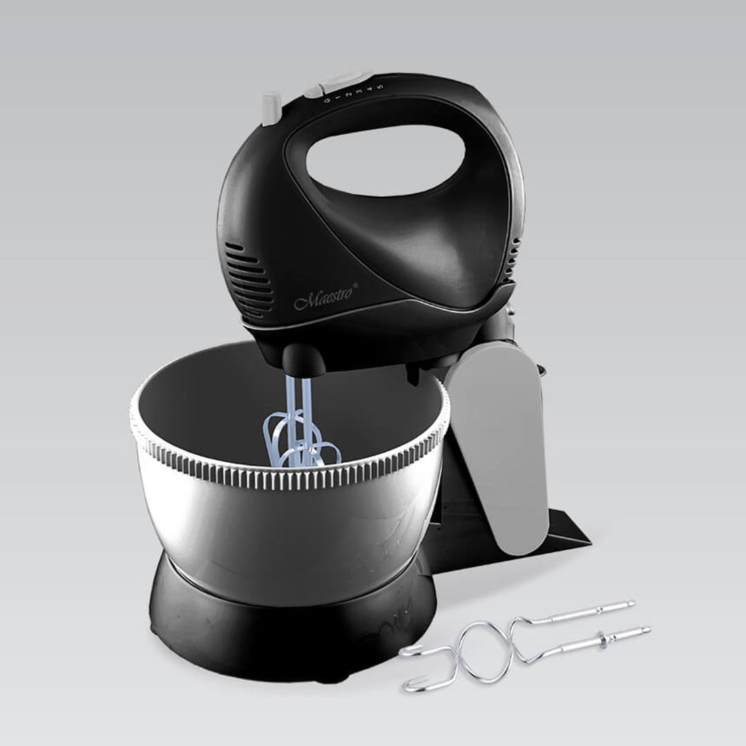 Miscelatore Maestro, vasca rotante, 5 velocità, funzione Turbo, 600 W, nero, MR-550