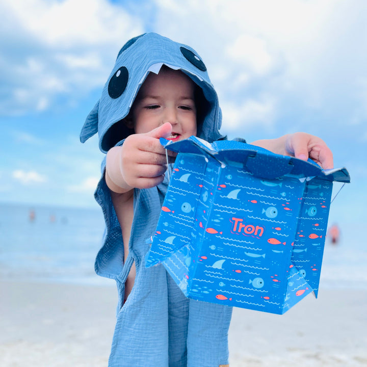 Vasino monouso per bambini, supporta una pressione di 30 kg, facile da usare, assorbe i liquidi ed elimina gli odori, design: pesce