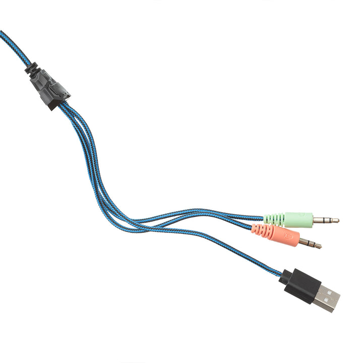 Cuffie da gioco ART, con microfono, retroilluminazione a LED, G11