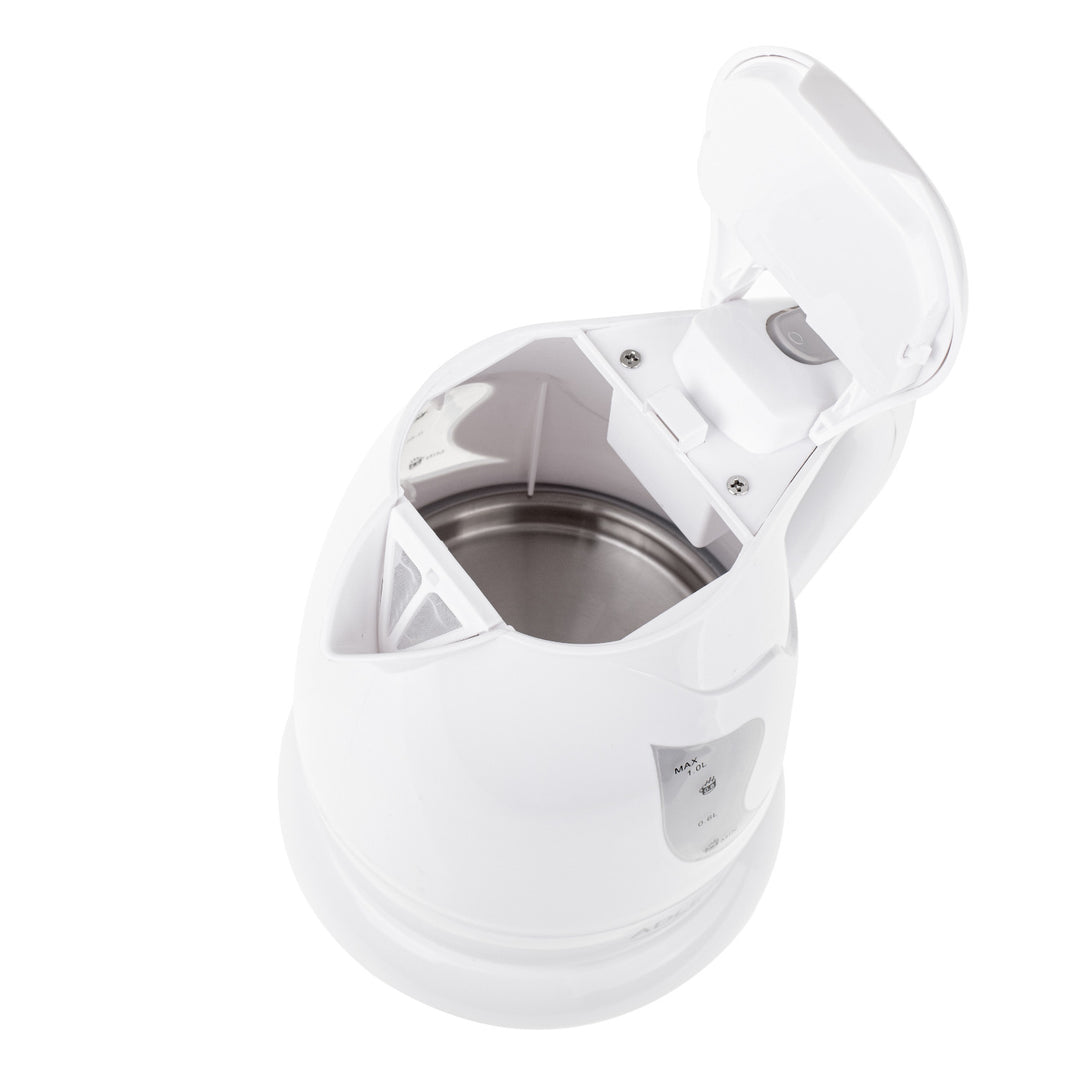 Bollitore a batteria Adler, 850W, 1L, bianco, AD 08 w