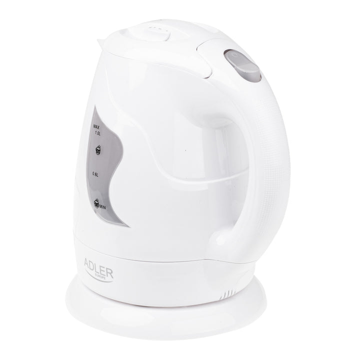 Bollitore a batteria Adler, 850W, 1L, bianco, AD 08 w