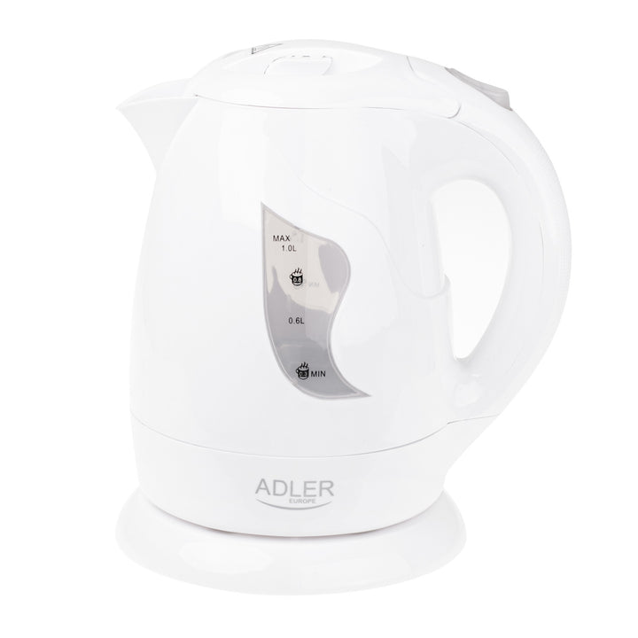 Bollitore a batteria Adler, 850W, 1L, bianco, AD 08 w