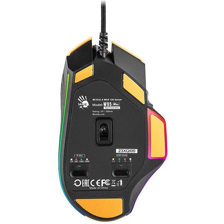 Mysz A4TECH BLOODY W95Max USB Sport Lime A4TMYS47259