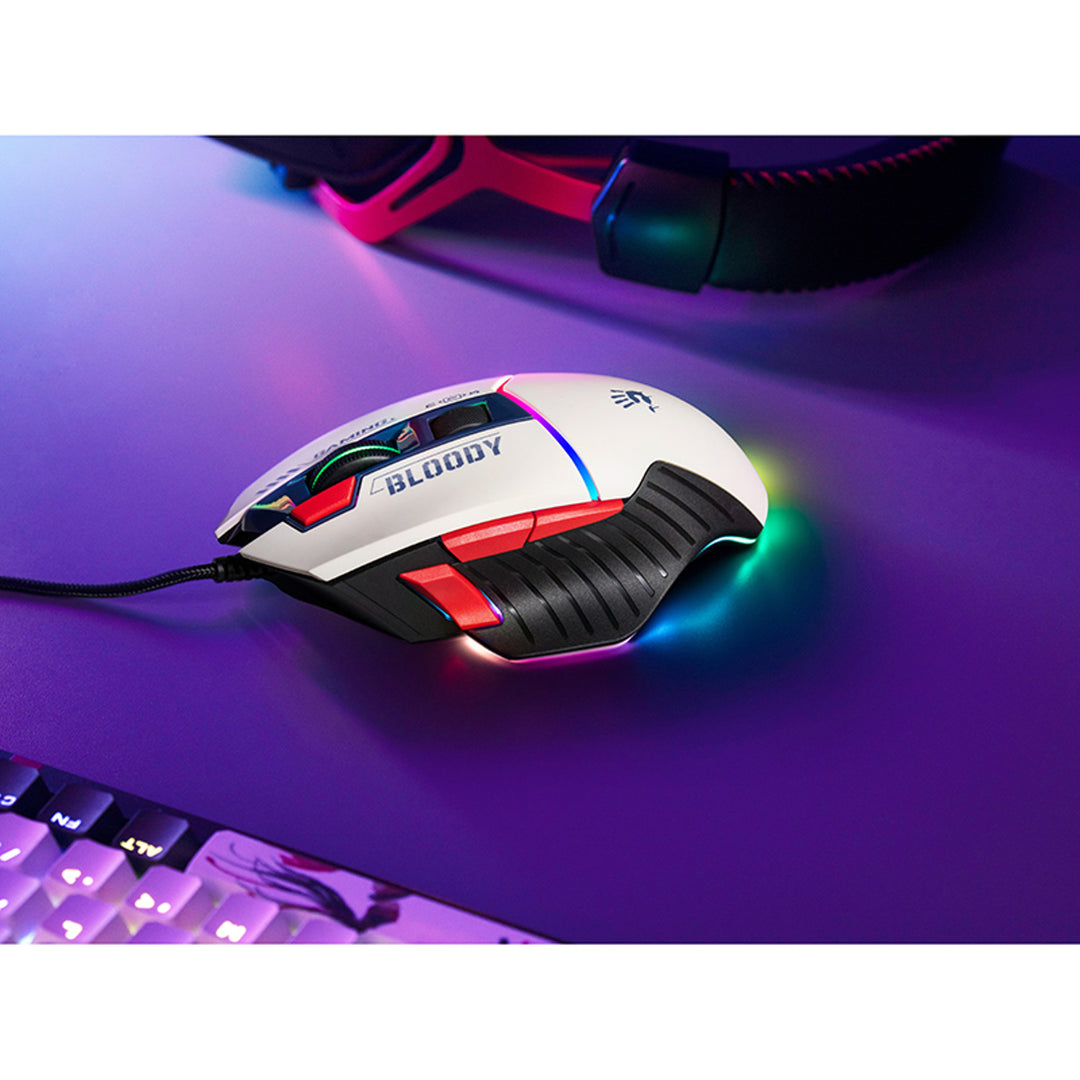 A4TECH BLOODY W95Max Mouse da gioco sportivo USB Navy