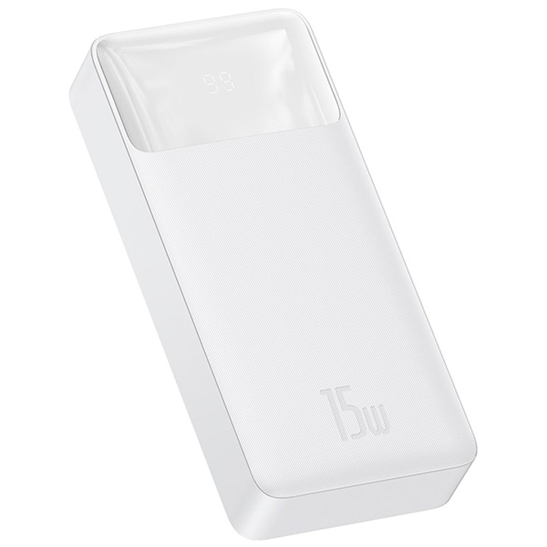 BASEUS Powerbank Bipow 20000mAh, 2xUSB, USB-C, 15W (PPDML-J02) bianco