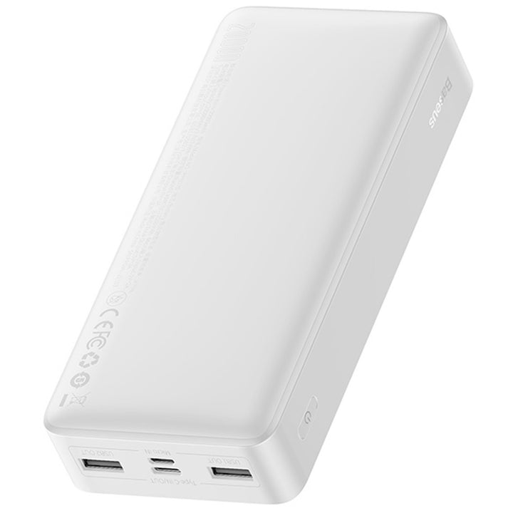BASEUS Powerbank Bipow 20000mAh, 2xUSB, USB-C, 15W (PPDML-J02) bianco
