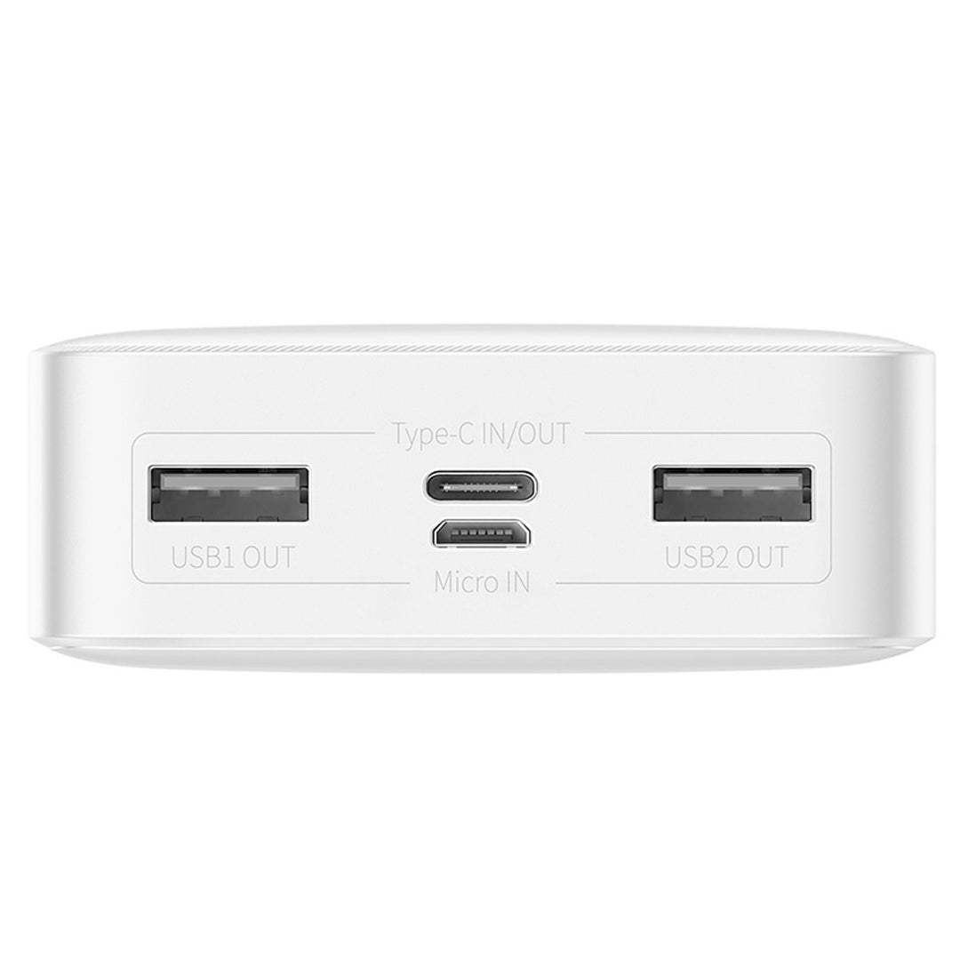 BASEUS Powerbank Bipow 20000mAh, 2xUSB, USB-C, 15W (PPDML-J02) bianco