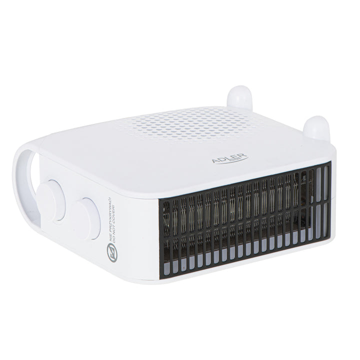 Termoventilatore Adler,doppia funzione, aria fredda, 2000W, bianco, AD 7725