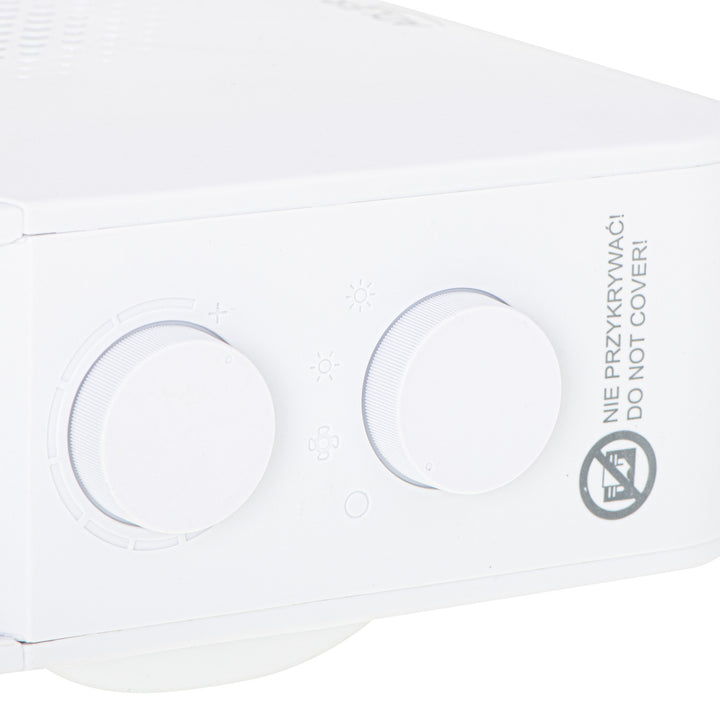 Termoventilatore Adler,doppia funzione, aria fredda, 2000W, bianco, AD 7725