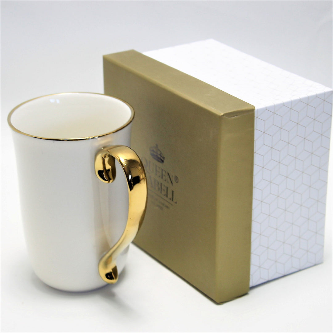 Tazza da caffè grande in porcellana 400ml Queen Isabell W23GD59-06426