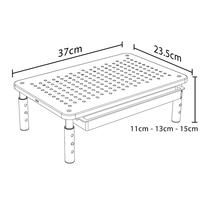 Supporto per monitor / laptop Maclean, 13-32", MC-946