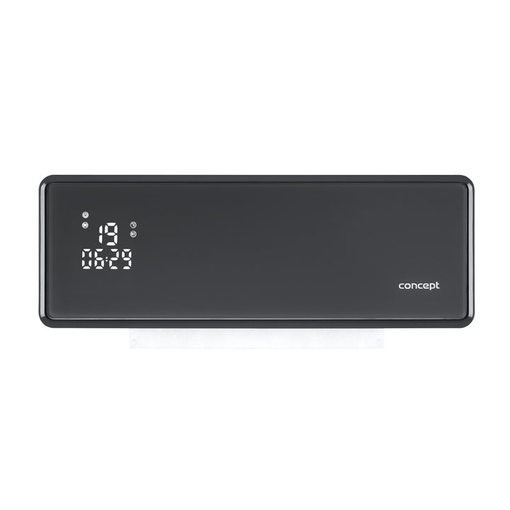 Riscaldatore in ceramica Concept, a parete, display LED, timer, grigio, QH4100