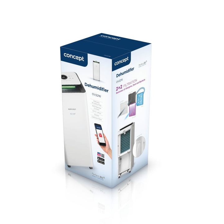 Deumidificatore con purificatore Smart Concept OV2216 Perfect Air