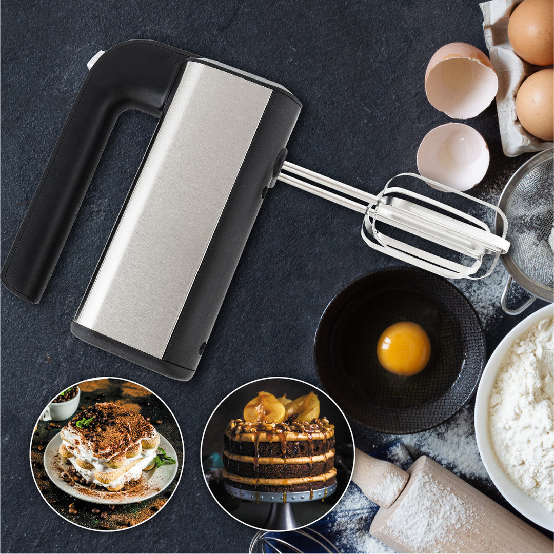 Sbattitore elettrico Handmixer Adler, 5 velocità, 800 W, funzione Turbo, AD 4225