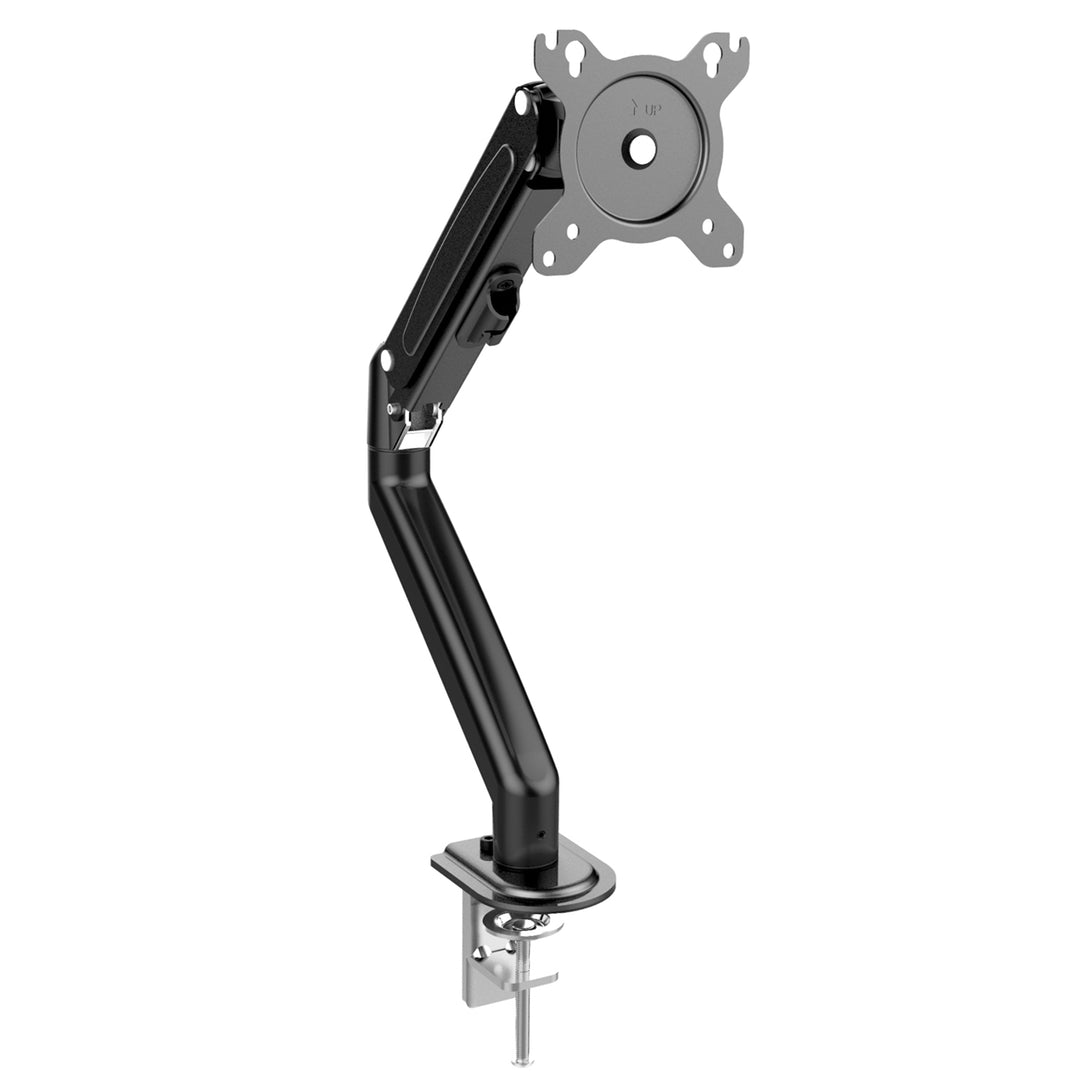Supporto per monitor Maclean, molla a gas, 13"-27", 8 kg, nero, MC-860N