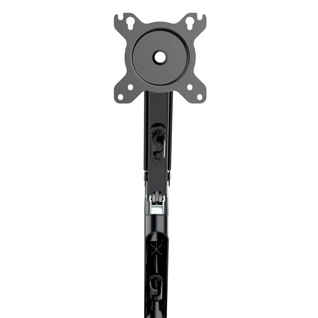 Supporto per monitor Maclean, molla a gas, 13"-27", 8 kg, nero, MC-860N