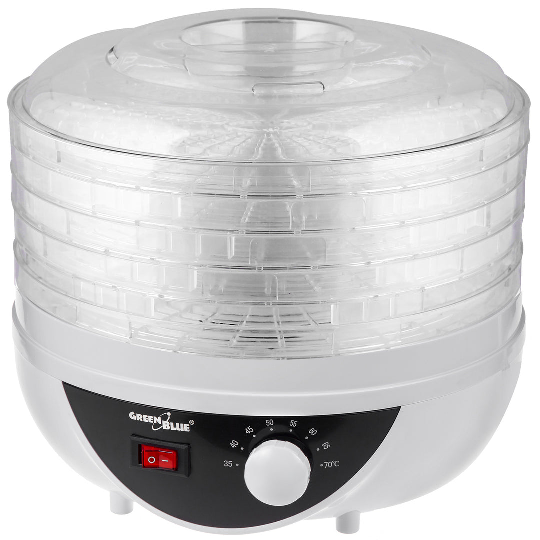 Essiccatore per funghi, verdure e frutta GreenBlue, potenza 250W - molto silenzioso, spina GB195 UK