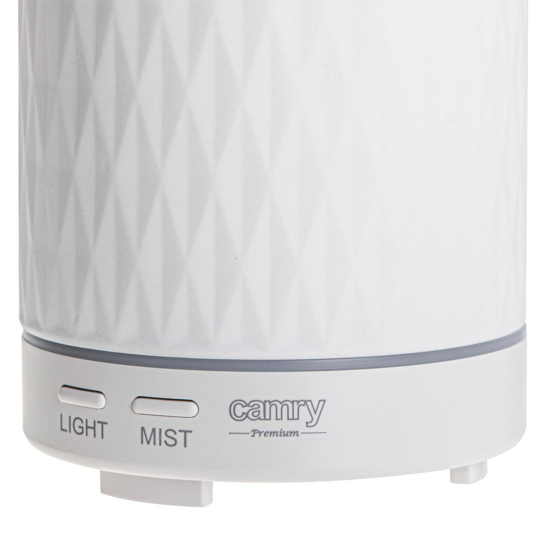 Camry CR 7970 Diffusore di profumo, ultrasonico, ceramico, 100 ml, lampada d'atmosfera