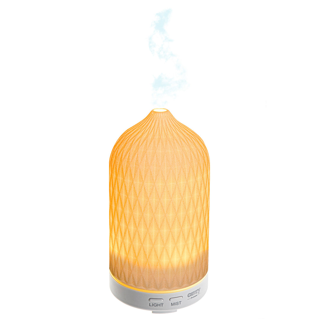 Camry CR 7970 Diffusore di profumo, ultrasonico, ceramico, 100 ml, lampada d'atmosfera