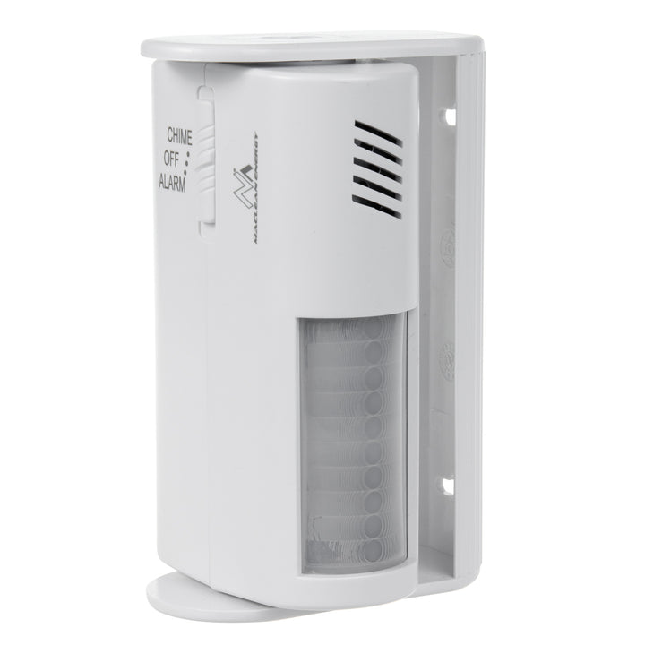 Segnalatore d'ingresso senza fili Maclean, sensore PIR, portata 8 m, alimentato da una batteria da 9 V CC, volume superiore a 70 dB, MCE311 W