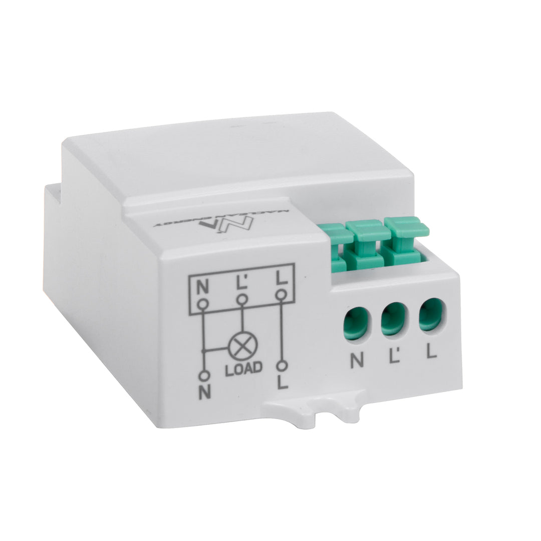 Rilevatore di movimento a microonde Maclean, portata 8m, carico massimo 1200W, IP20, 5,8 GHz, MCE316