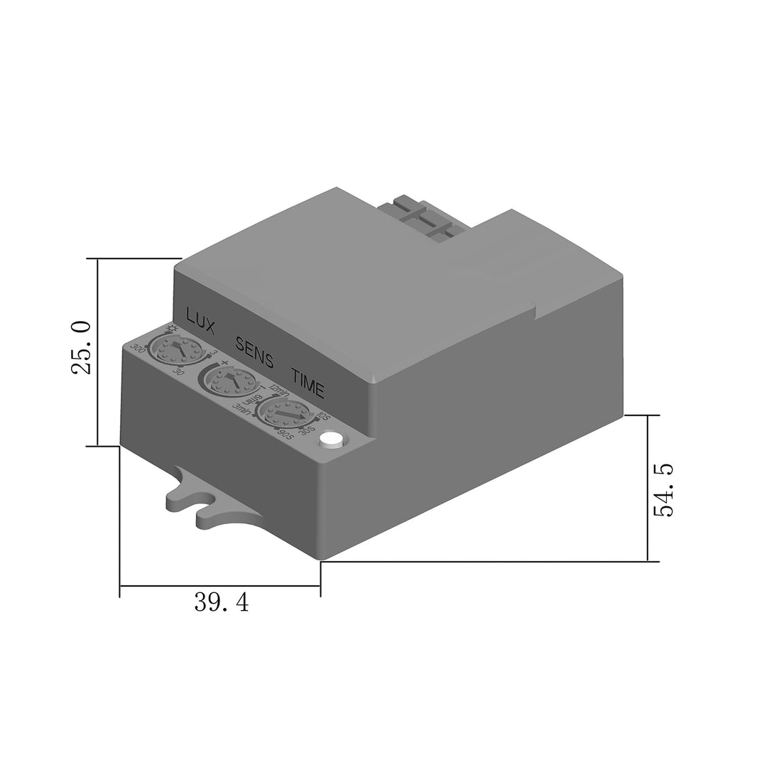 Rilevatore di movimento a microonde Maclean, portata 8m, carico massimo 1200W, IP20, 5,8 GHz, MCE316