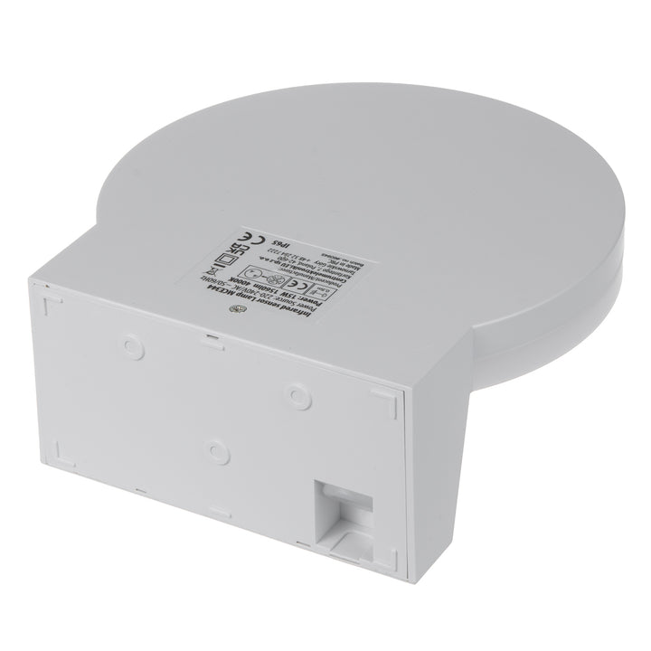 Lampada LED con sensore di movimento PIR, e sensore crepuscolare bianco, 15W, IP65, 1560lm, bianco neutro (4000K) MCE344 W