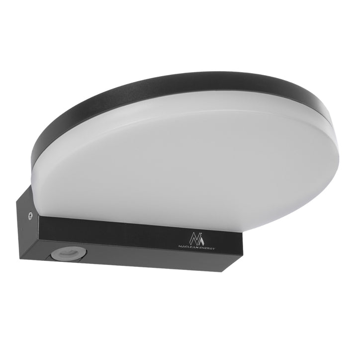 Lampada LED Maclean, grigia, 15W, IP65, 1300lm, bianco neutro (4000K) MCE346 GR