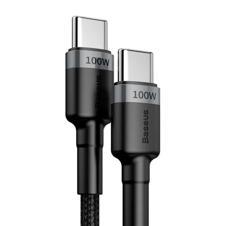Cavo USB-C PD 2.0 200cm Baseus Cafule CATKLF-ALG1 Quick Charge 3.0 5A con supporto alla ricarica rapida 100W